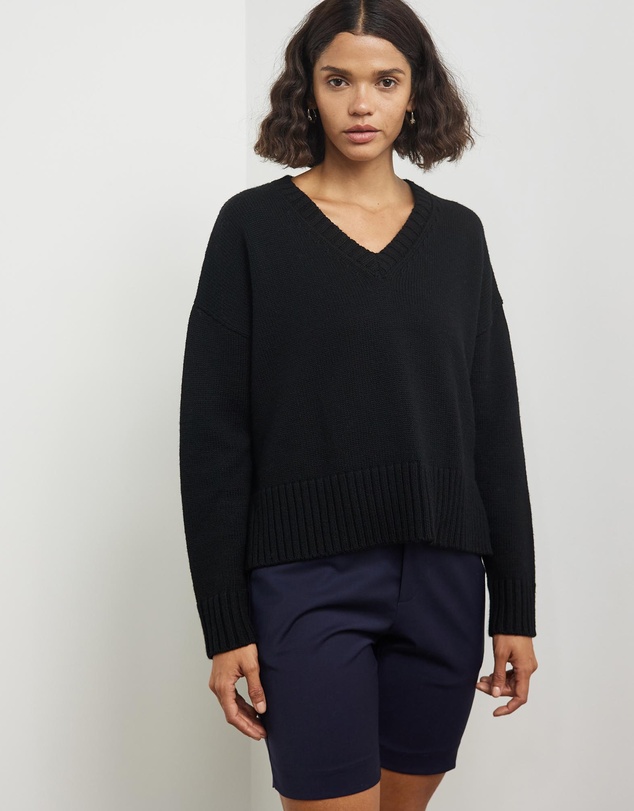 Lindsay Nicholas New York - V-Neck Jumper