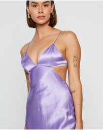 Third Form - Crush Bias Tri Midi Dress