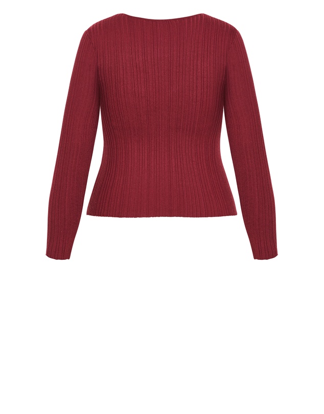 City Chic - Kaleigh Knit Jumper