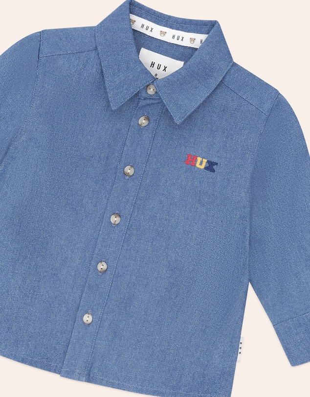 Huxbaby - Hux Chambray Shirt - Babies-Kids