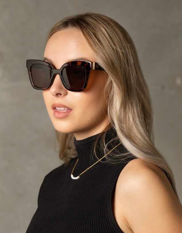 Mestige - Lavender Sustainable Sunglasses - UV400 Black