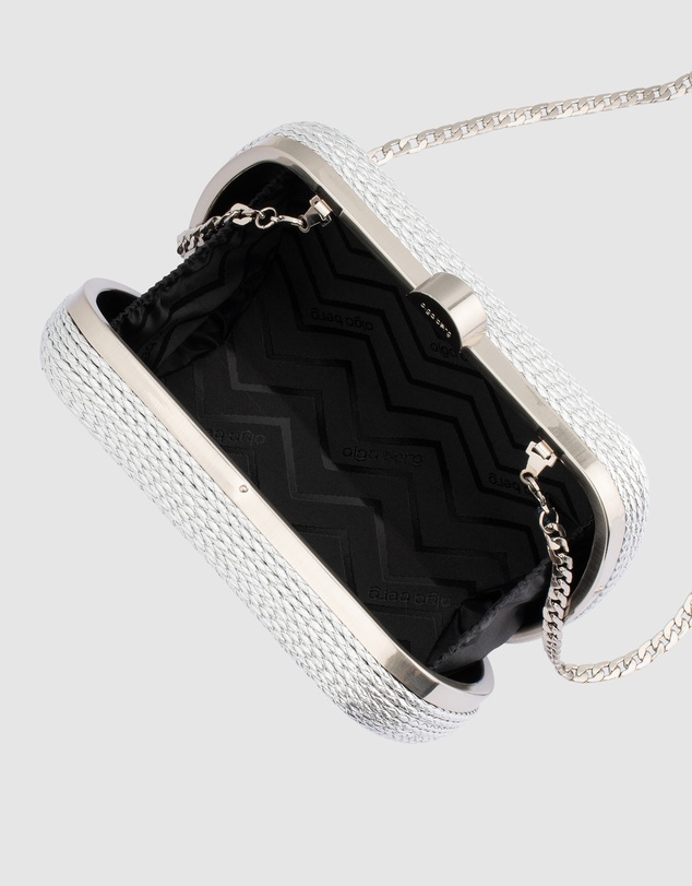 Olga Berg - Martina Coiled Rope Clutch
