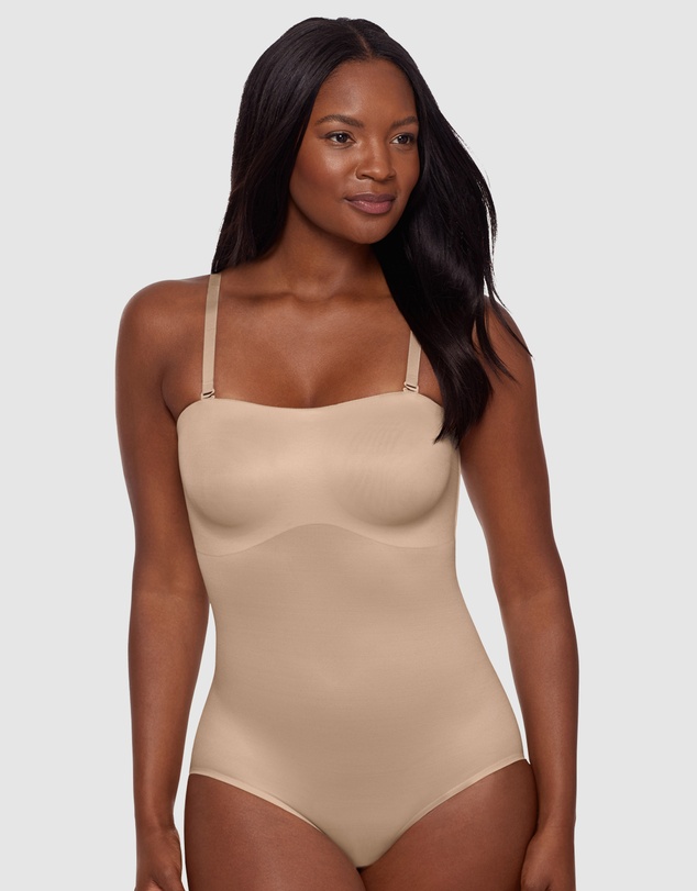 Miraclesuit Shapewear - Show Stopper Wirefree Convertible-to-Strapless Shaping Bodysuit