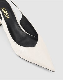 Siren - Yankee Slingback Block Heel