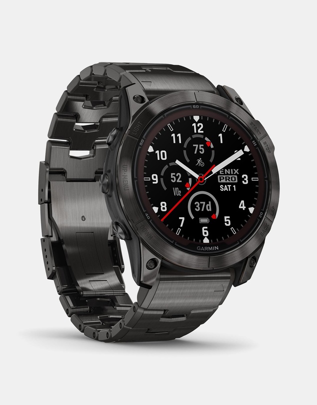 Garmin - Fenix 7X Pro - Sapphire Solar Edition