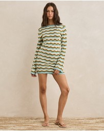 Rhythm - Whispering Tides Knit Mini Dress