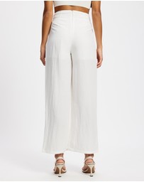 Mossée - Olivia Pleated Wide Leg Pants