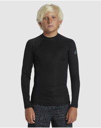 Quiksilver - Everyday Heat Long Sleeve Upf 50 Surf T Shirt For Boys 2 7