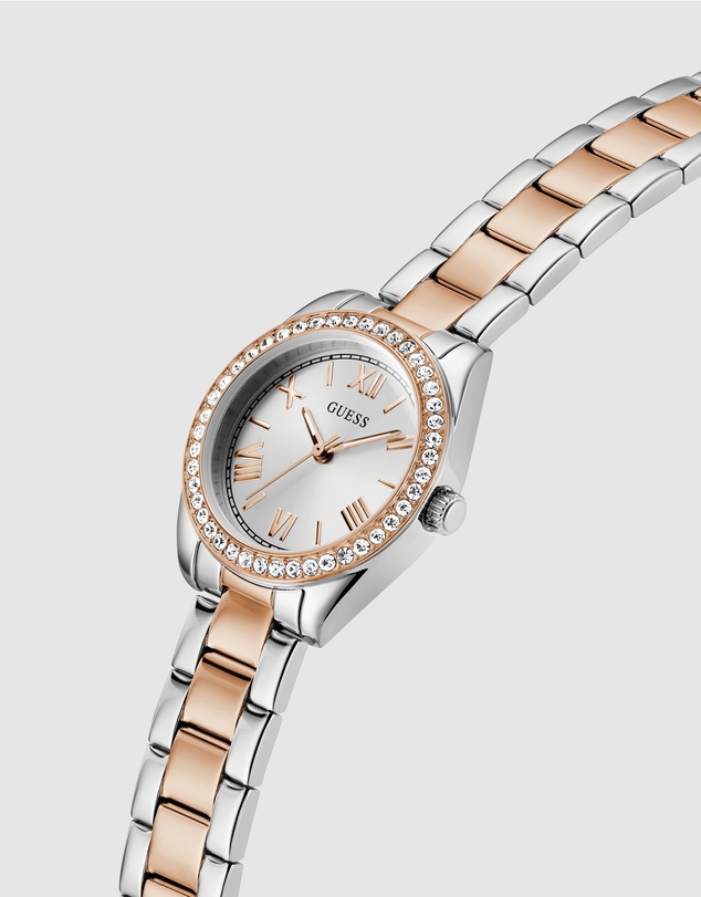 GUESS - Guess Ladies 2-Tone 30mm Analogue Watch