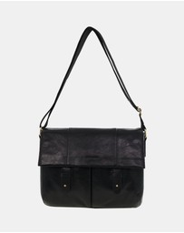 Pierre Cardin - Pierre Cardin Men's Rustic Messenger/Computer Bag