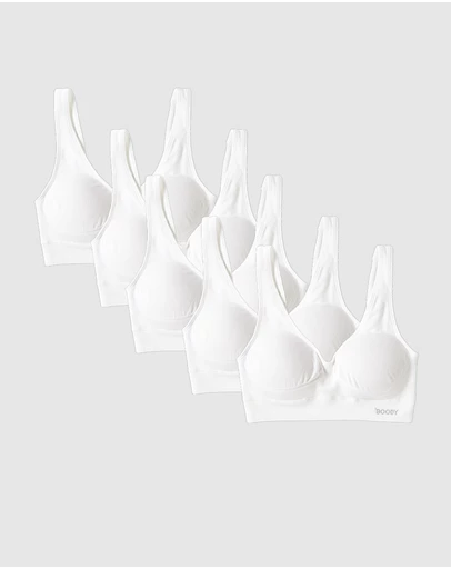Boody - 5-Pack Padded Shaper Crop Bra