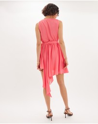 Amelius - Aimee Asymmetric Wrap Dress