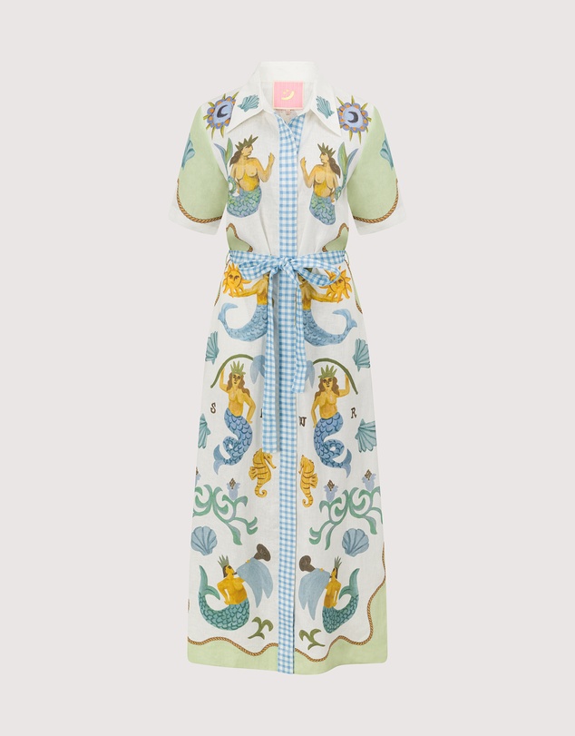 SMWR. by The Somewhere Co - My Own Muse Maxi Shirt Dress