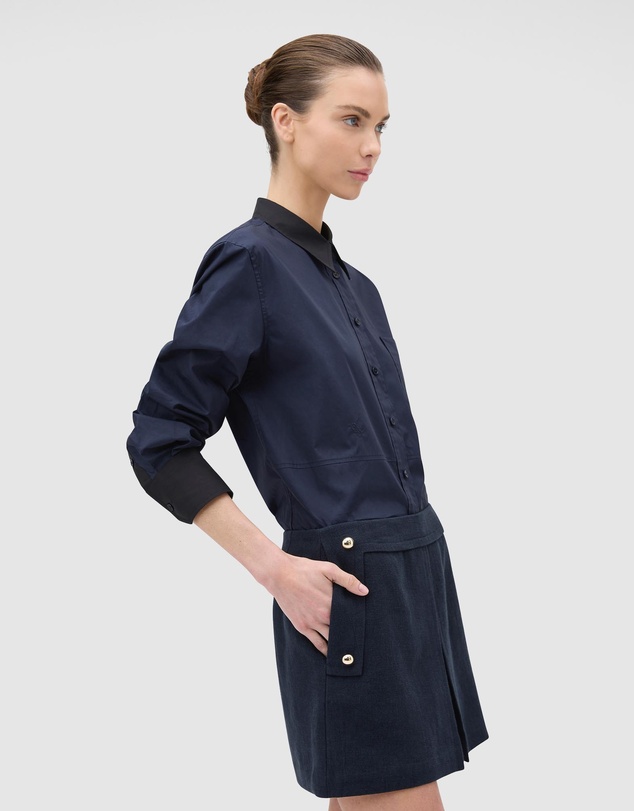 Oroton - Button Detail Mini Skirt