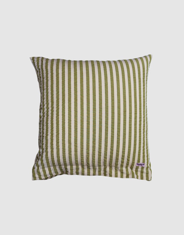 Mosey Me - Seersucker Stripe Euro Pillowcase Set