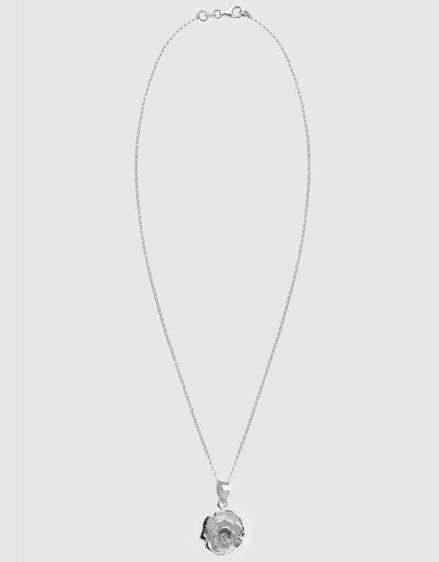 Elli Jewelry - Necklace with Pendant Rose 925 Sterling Silver