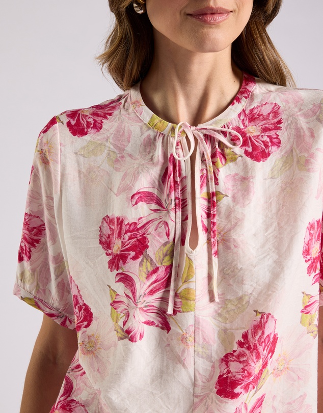 David Lawrence - Argon Linen Blend Blouse