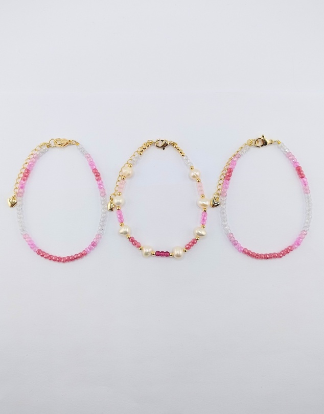 Miz Casa and Co - Crystal Beaded Bracelet Stack