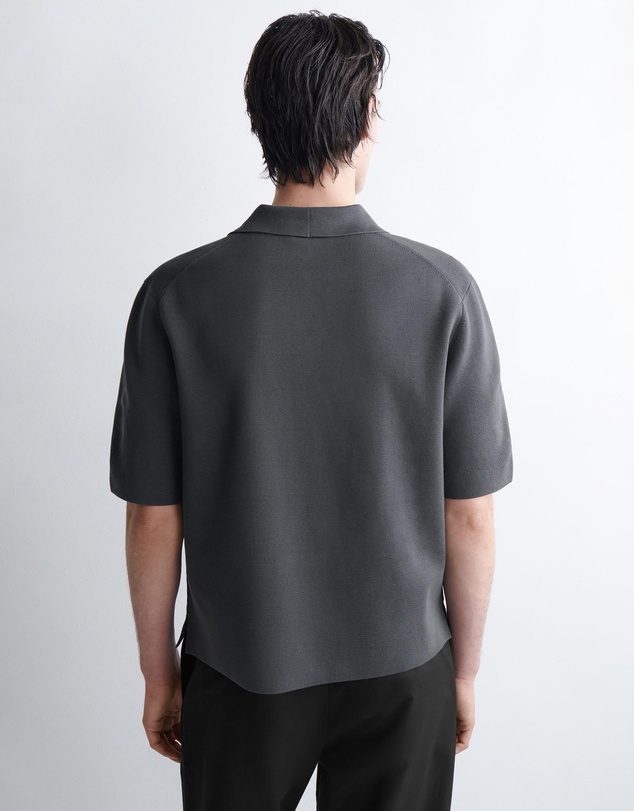 COS - Milano-Knit Cotton Polo Shirt