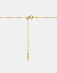 Ania Haie - Ania Haie Gold Twisted Rope Lariat Necklace