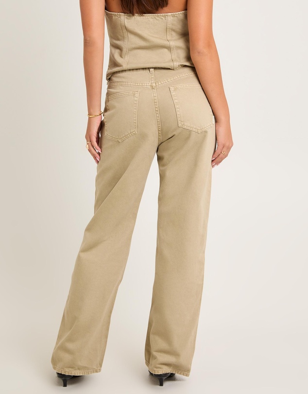 Subtitled - Alexa Mid Rise Relaxed Denim Jeans