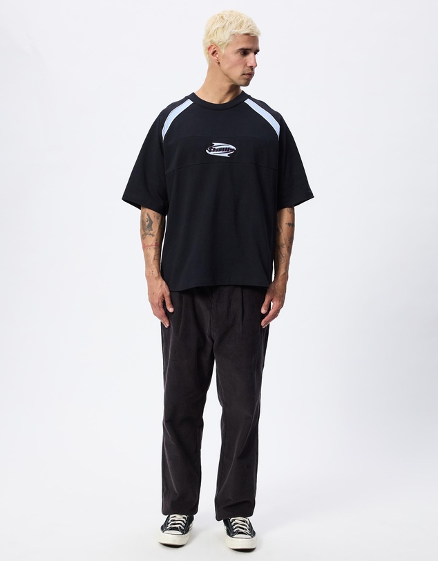 Thrills - Split Decisions Oversize Box Crop Panel Tee
