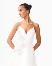 Elliatt - Stella A Line Gown in White