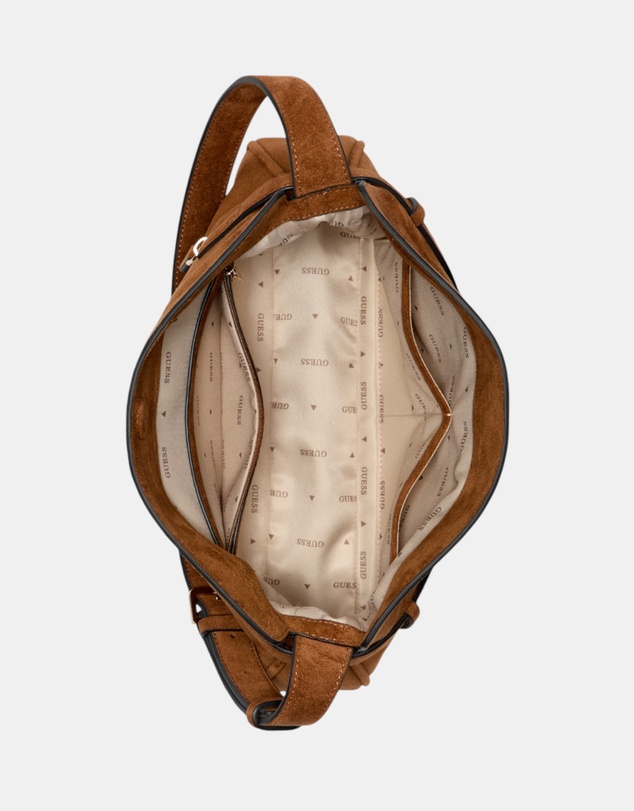 GUESS - Ella Faux-Suede Shoulder Bag