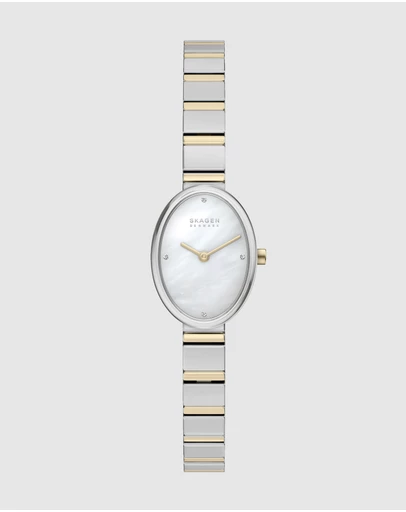 Skagen - Anita Oval Two Tone Analogue Watch