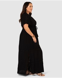 The Poetic Gypsy - Floating Clouds Maxi Dress