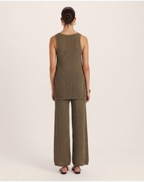 SABA - Prue Cotton Crochet Tank