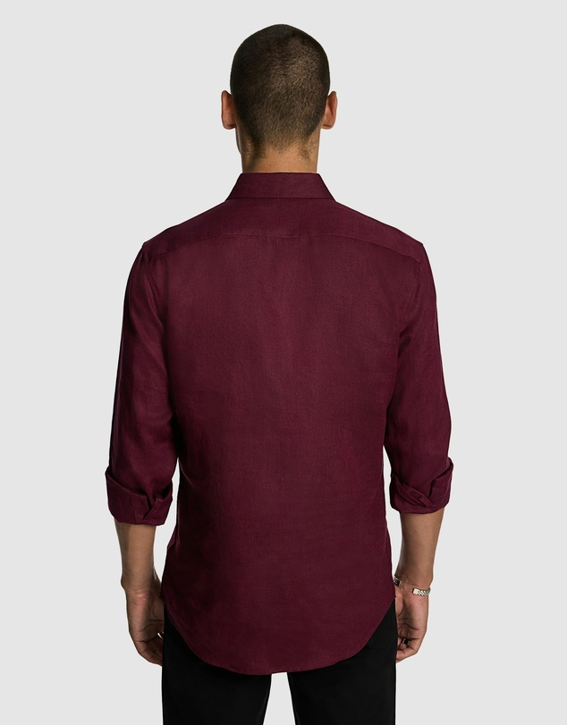 yd. - West Hampton Pure Linen Shirt