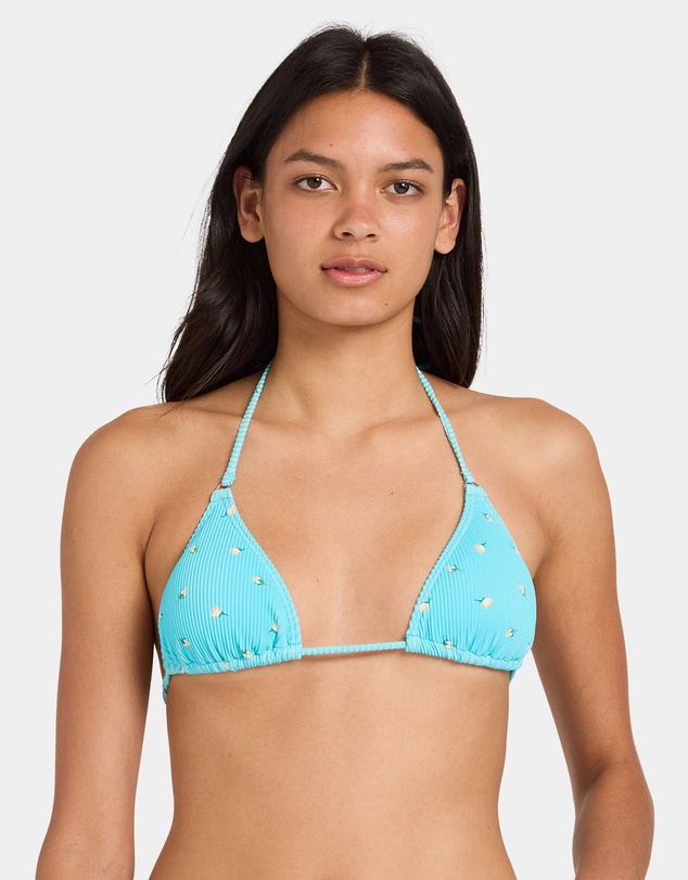 RVCA - Womens Rose Bud Triangle Bikini Top