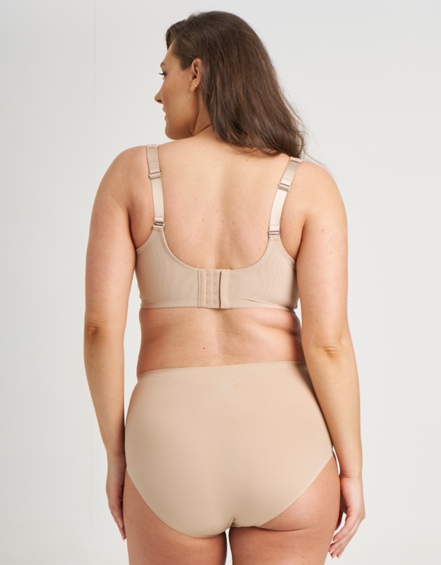 Ava & Audrey  - Ava & Audrey Millie Jacquard Mesh T-Shirt Underwire Bra