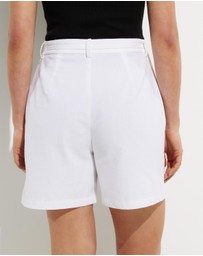 Calli - Harriet Cotton Linen Blend Shorts