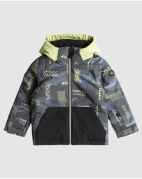 Quiksilver - Boys 2 to 7 Little Mission Snow Jacket