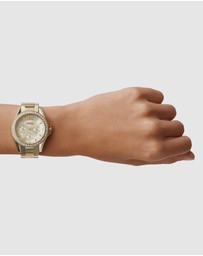 Fossil - Riley Gold-Tone Analogue Watch
