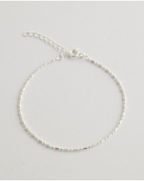 SAINT VALENTINE - Dash Dot Chain Bracelet - Silver