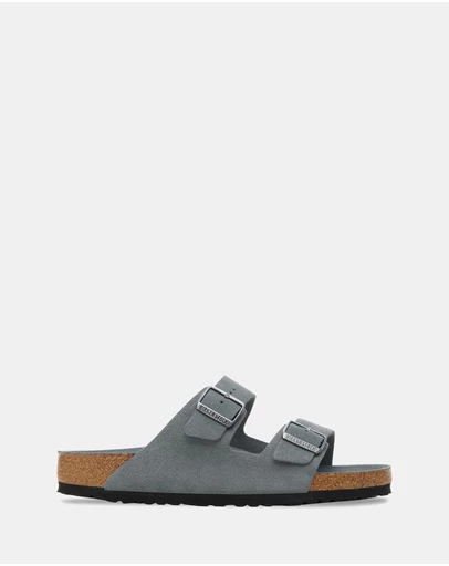 Birkenstock - Arizona SFB Tonal Footbed Suede Leather Narrow - Unisex