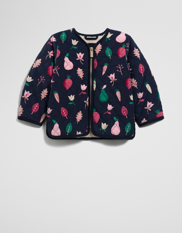 Country Road - Print Sherpa Lined Jacket