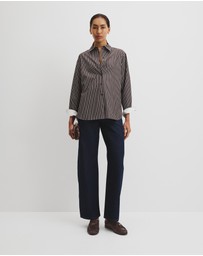 Country Road - Australian Cotton Classic Stripe Shirt