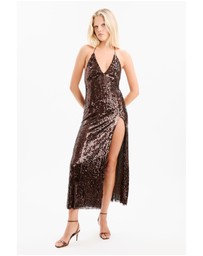 Bardot - Santina Halter Midi Dress