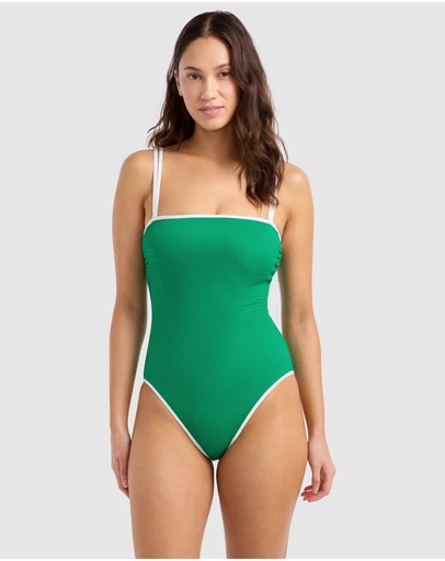 Seafolly - Beach Bound DD Bandeau One Piece Swimsuit