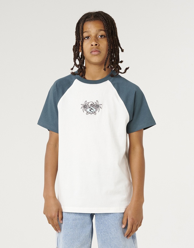 Rip Curl - Sunset Sesh Raglan Tee - Teens