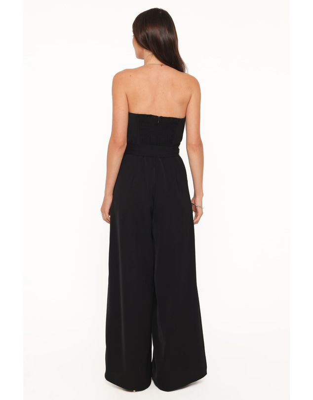 Petal & Pup - Rois Strapless Jumpsuit - Black