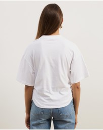 Atmos&Here - Short Sleeve Funnel Neck T-Shirt