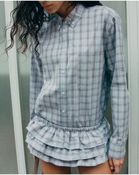 M.N.G - Striped Cotton Shirt