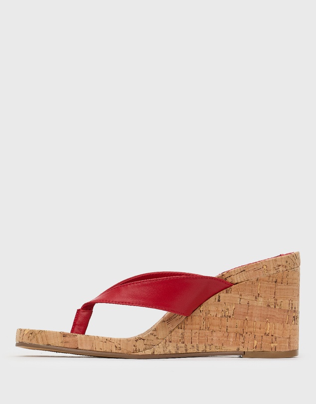 Betts - Sable 2 Thong Wedge Sandals