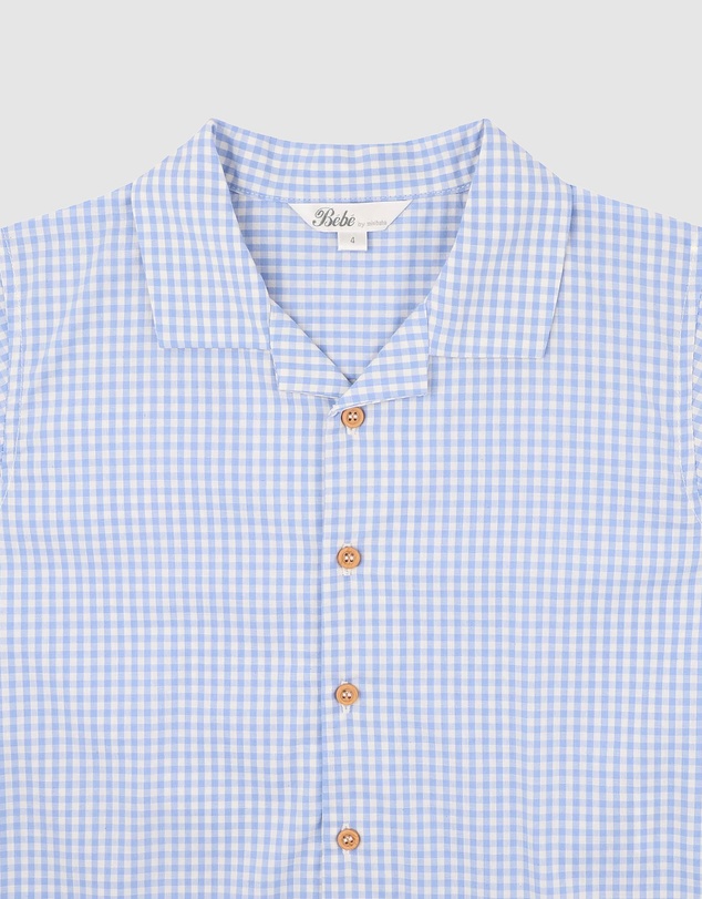 Bebe by Minihaha - Evan Check Shirt - Babies-Kids