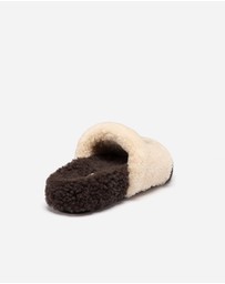 Ozwear Connection Uggs - Ugg Acacia Shearling Logo Slipper